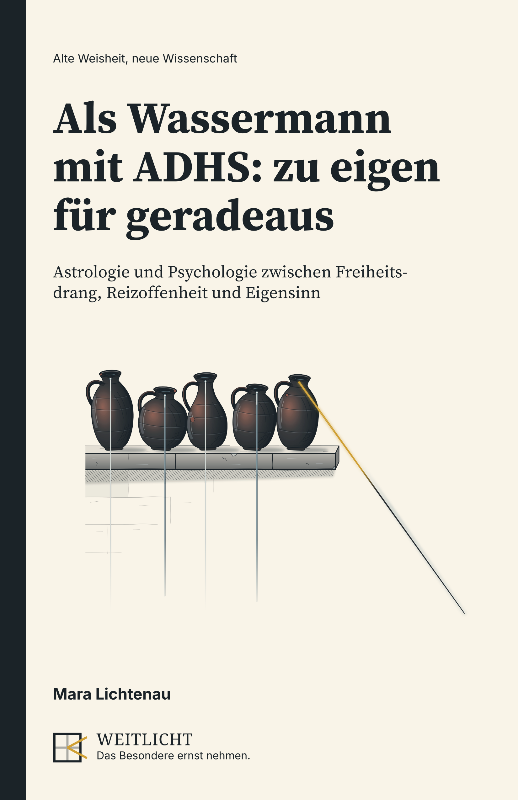 Cover von Als Wassermann mit ADHS: zu eigen für geradeaus